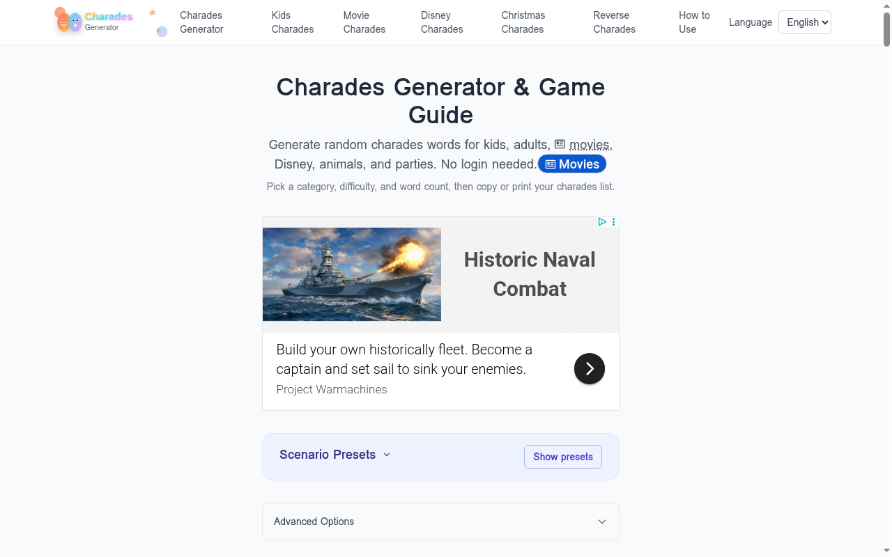 Homepage