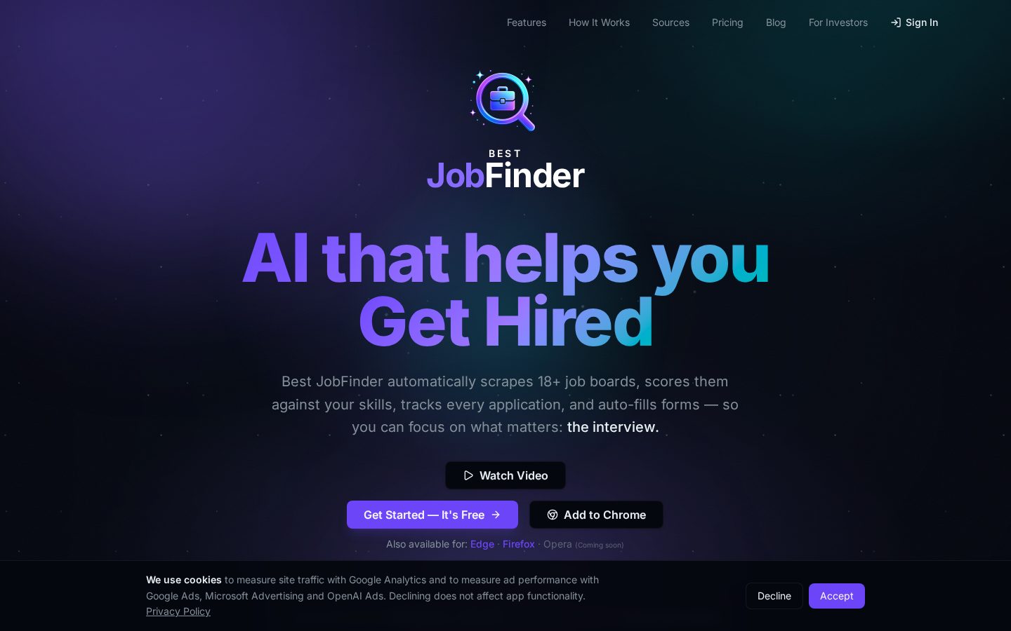 Best JobFinder Homepage