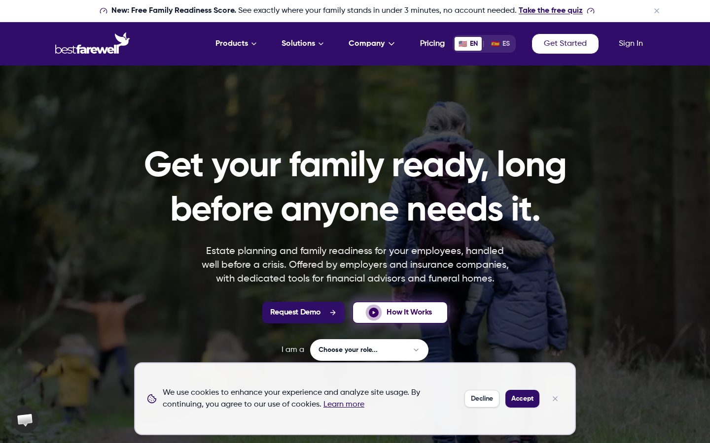 BestFarewell Homepage