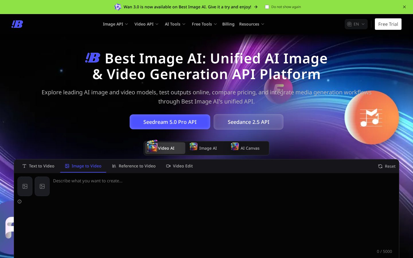 BestImage.AI Homepage