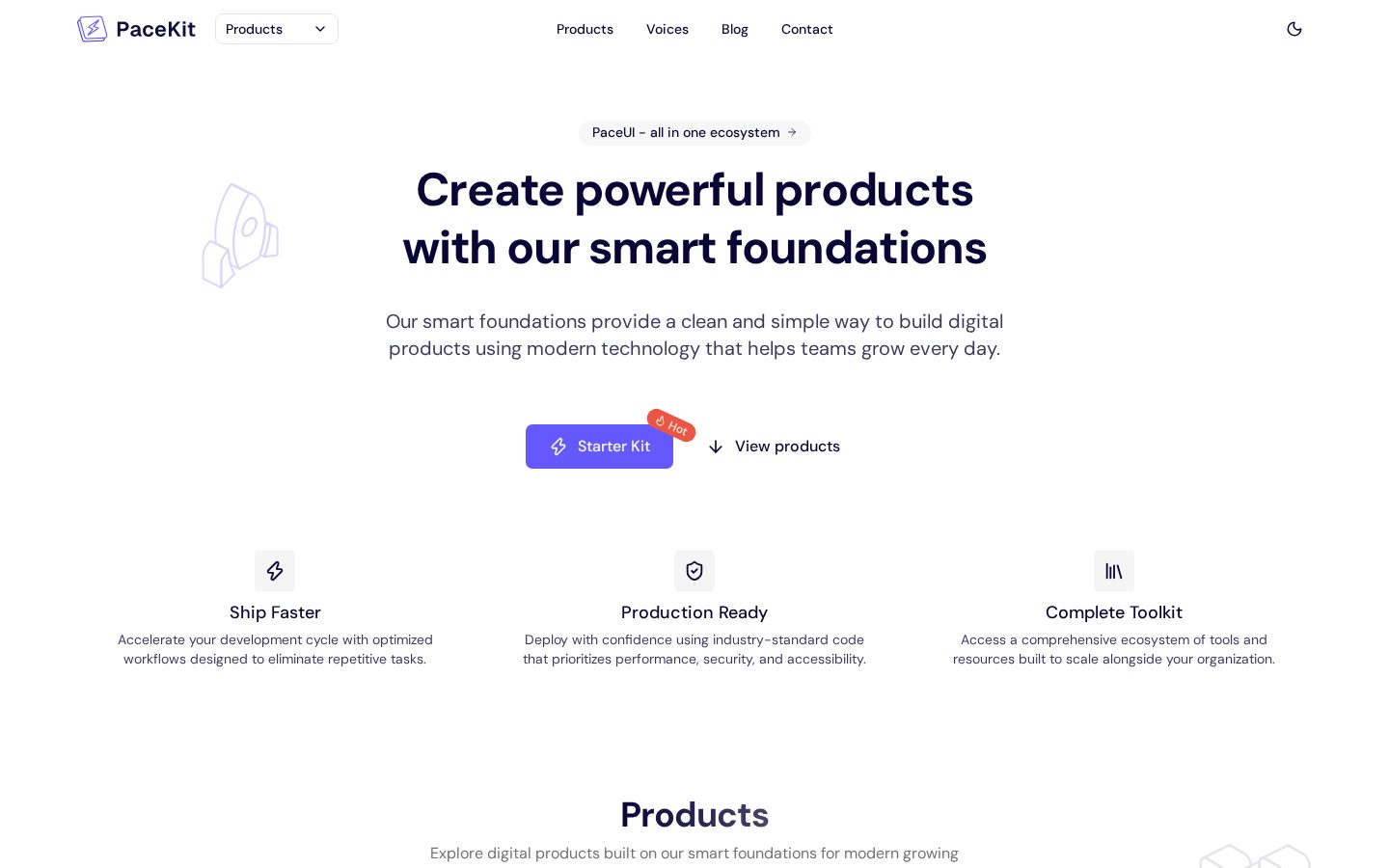 Better Starter Homepage
