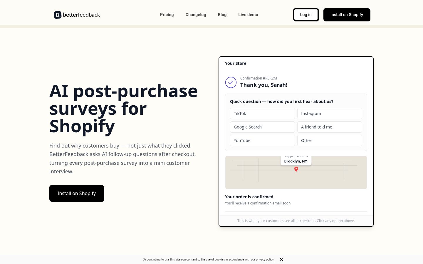 BetterFeedback Homepage
