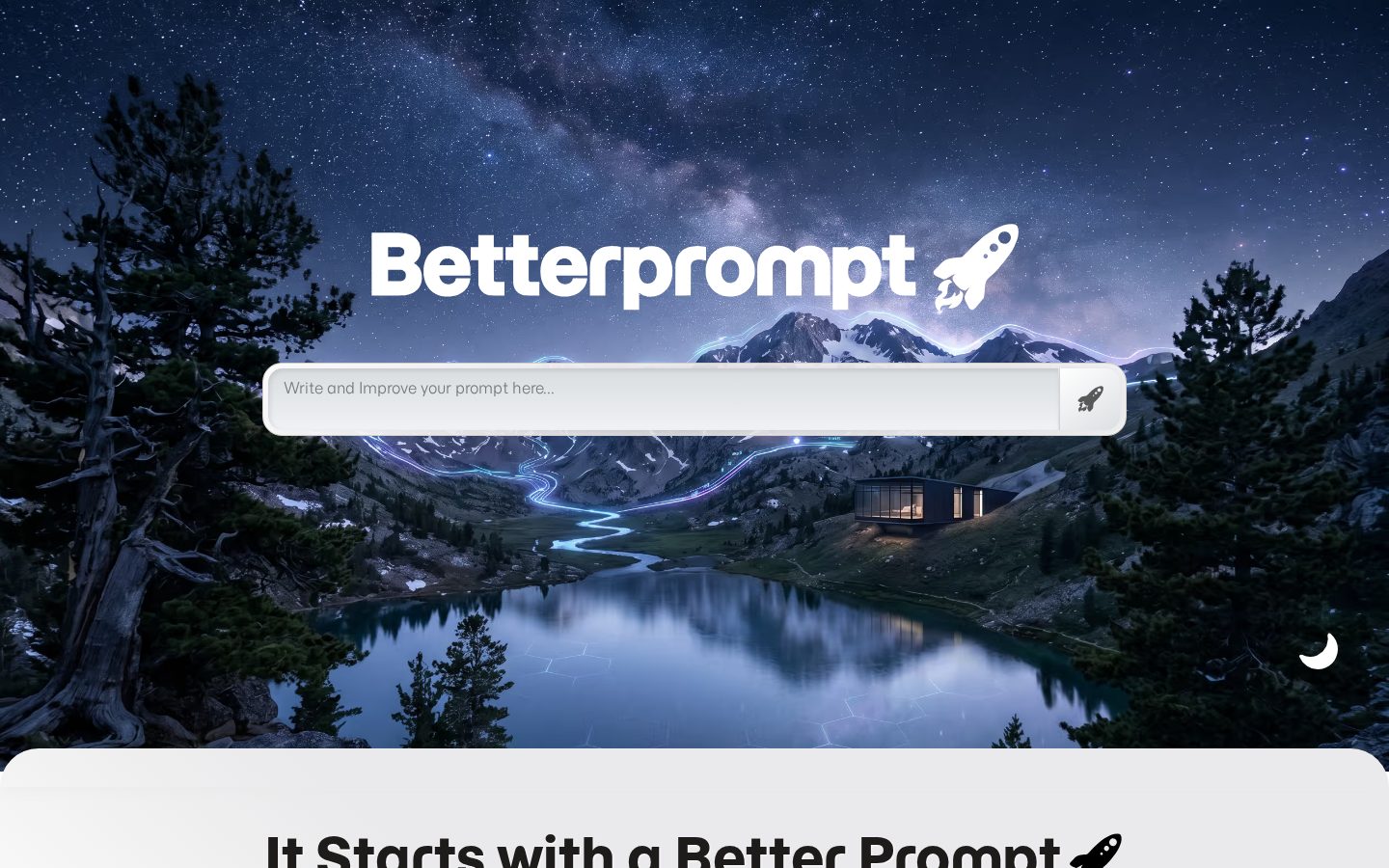 BetterPrompt Homepage