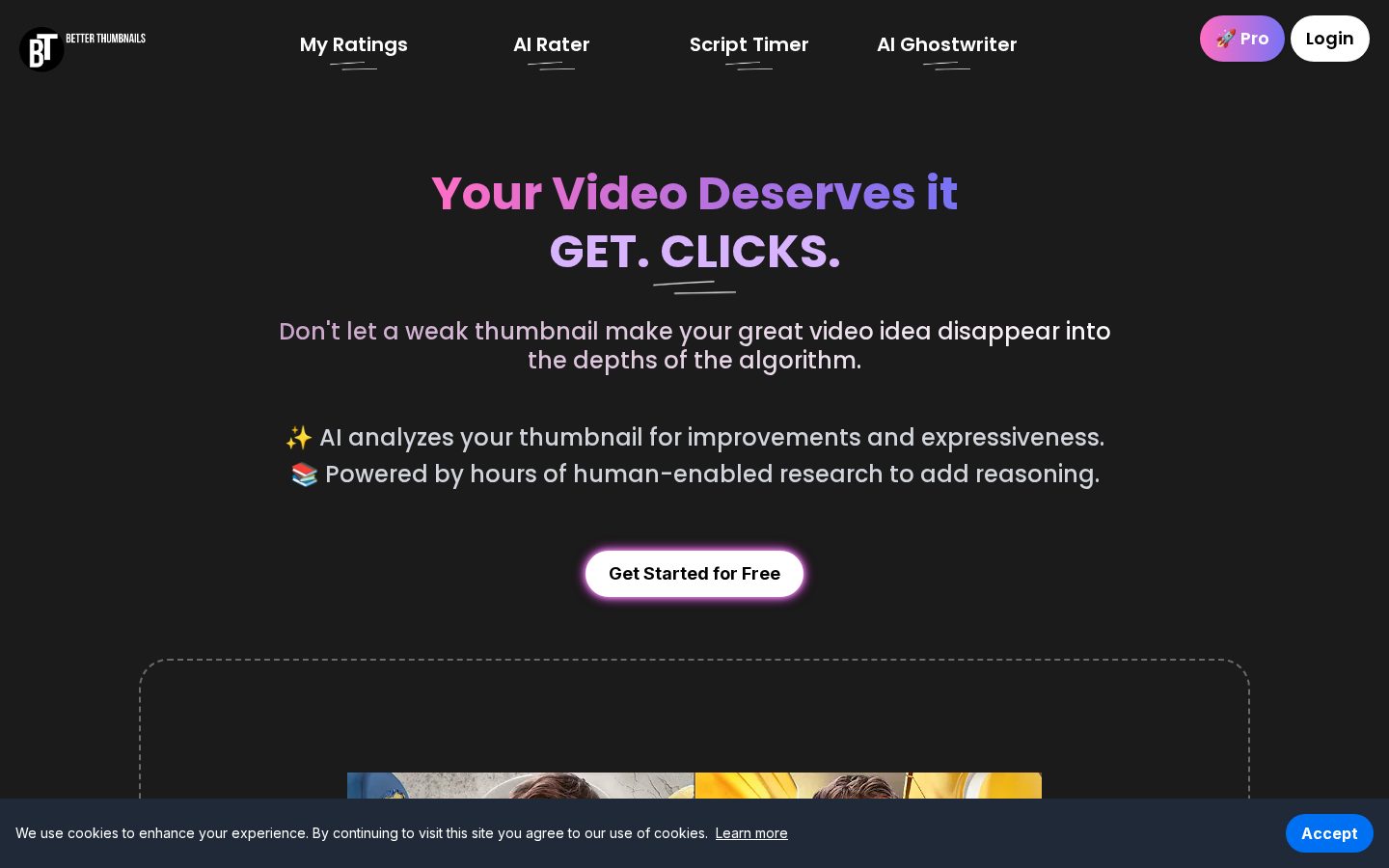 BetterThumbnails Homepage