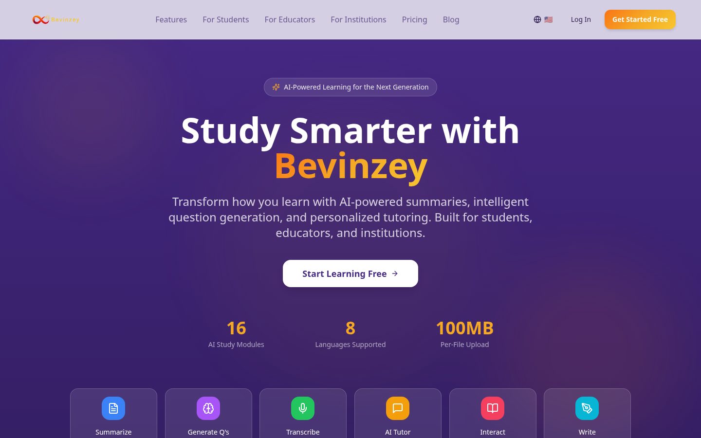 Bevinzey Homepage