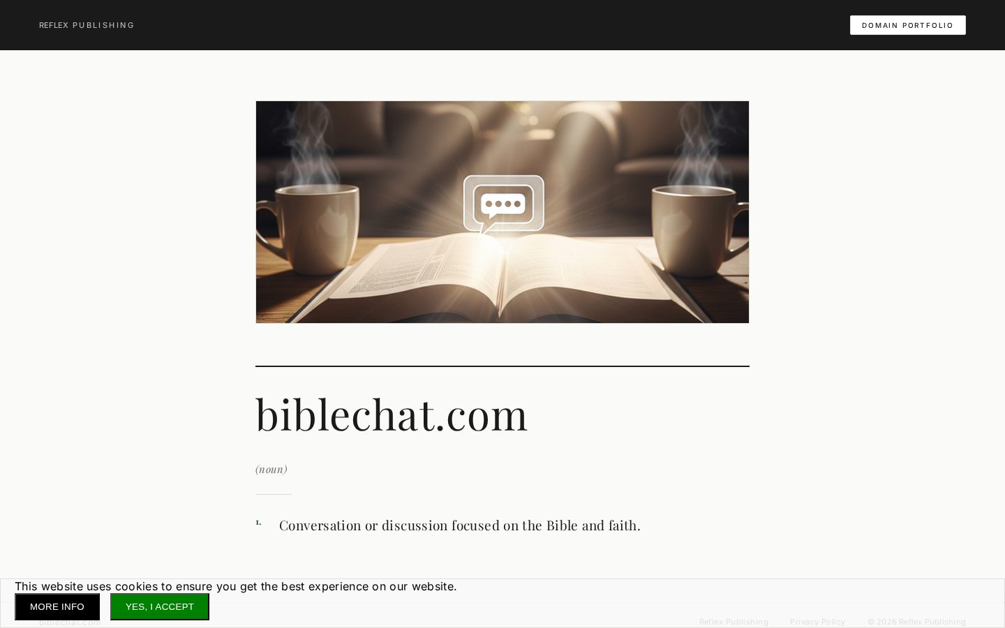 Bible Chat Homepage