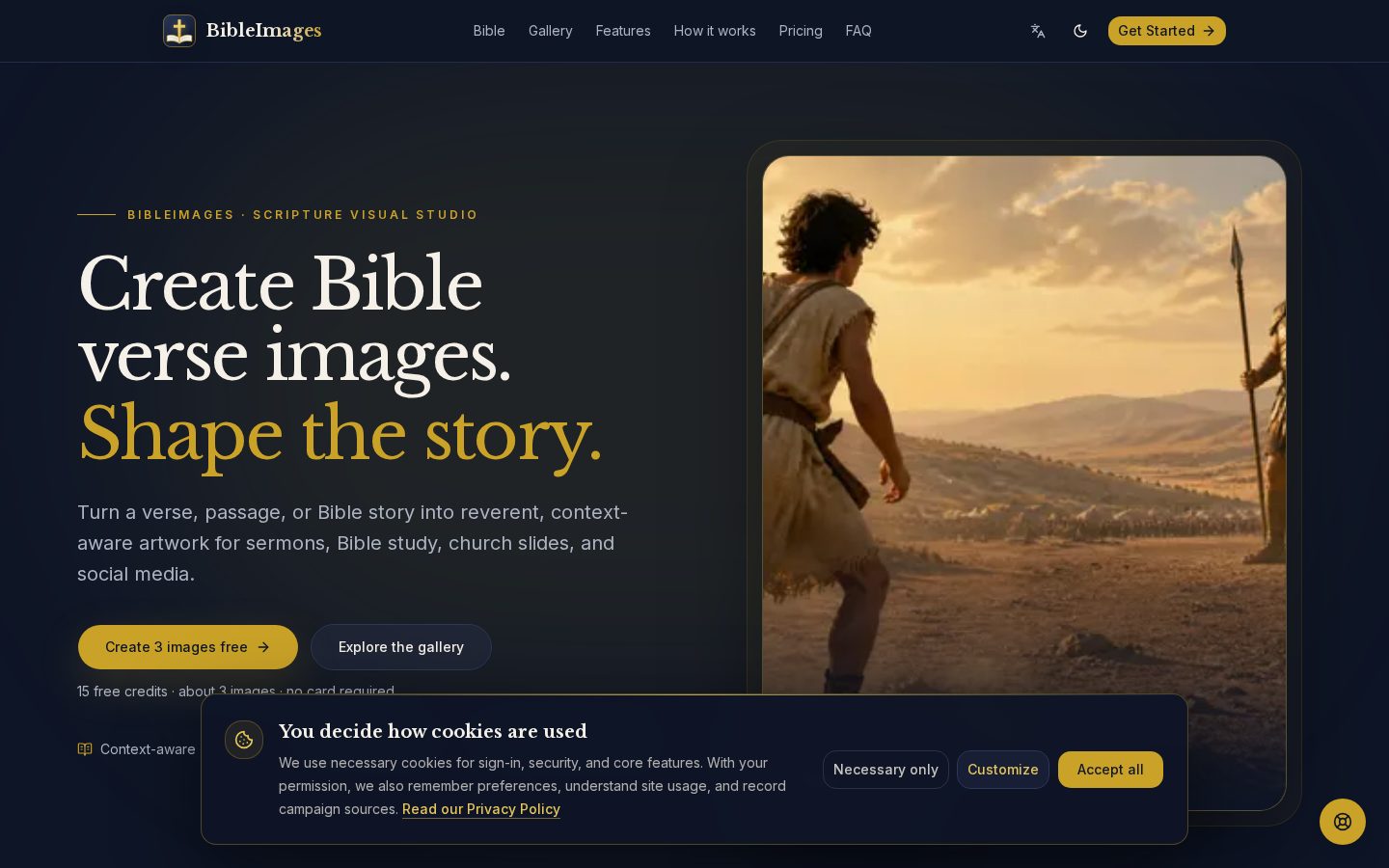 BibleImages Homepage