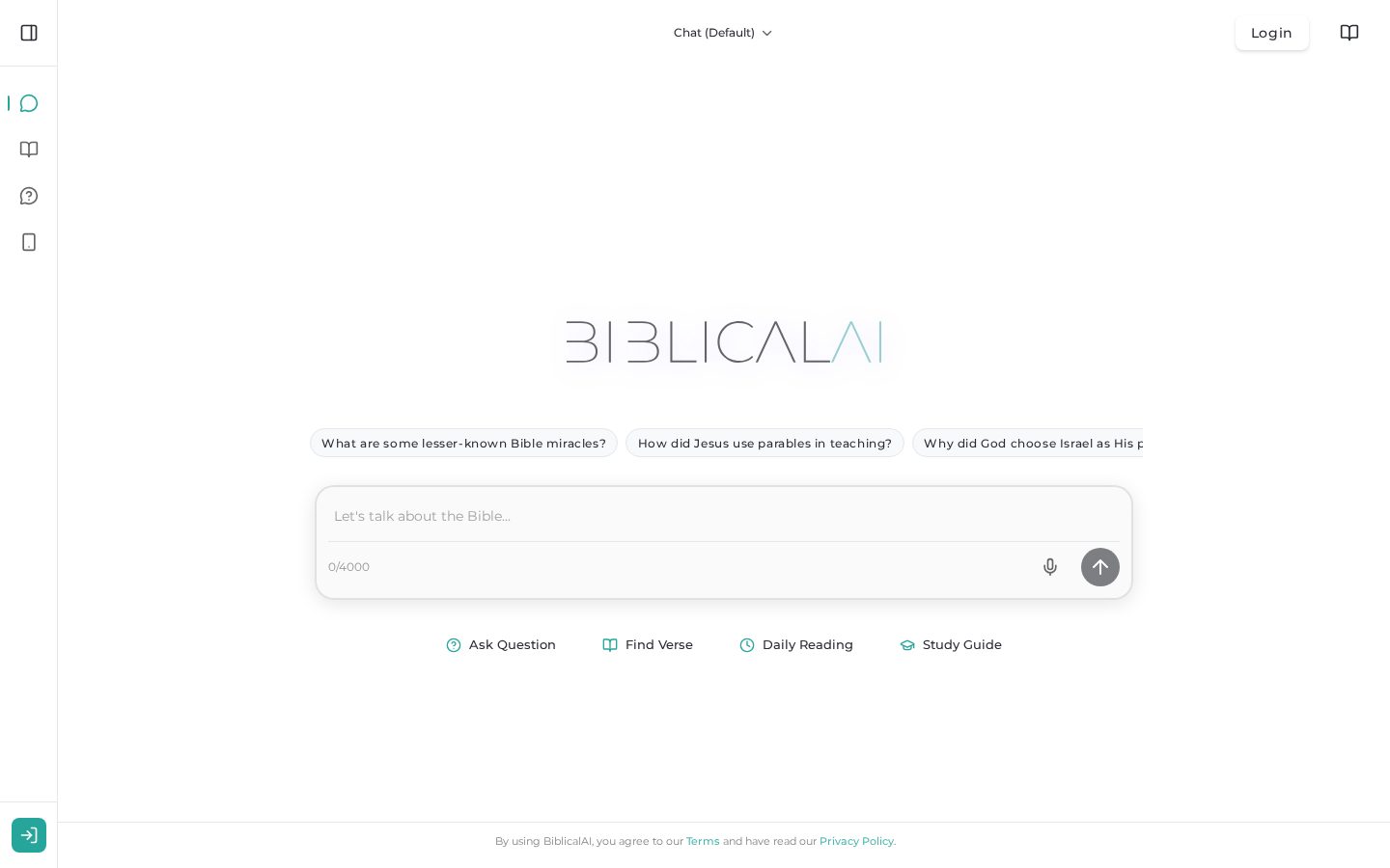 Biblical AI Homepage