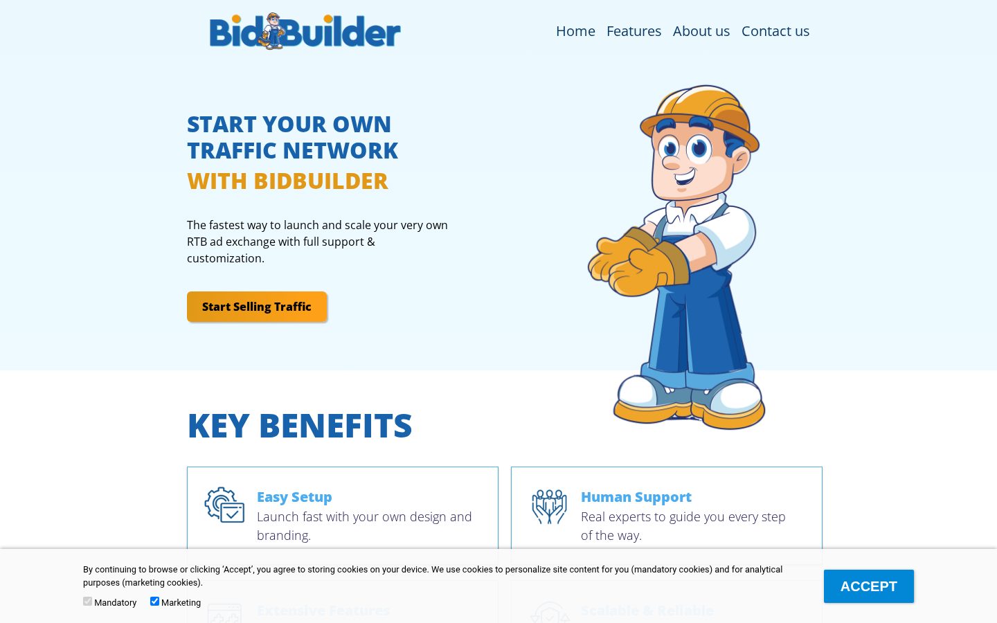 BidBuilder Homepage