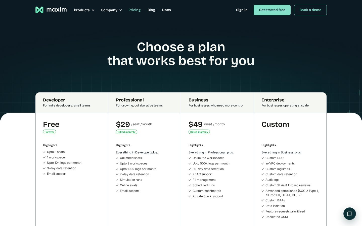 Bifrost Pricing