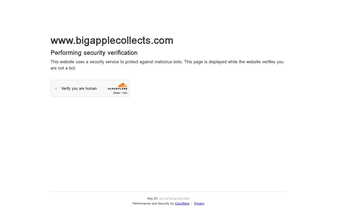 Big Apple Collects Homepage
