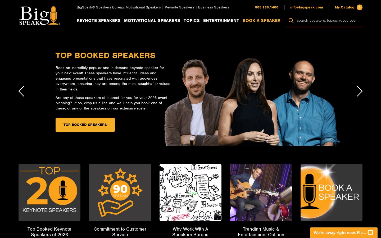 Bigspeak Homepage