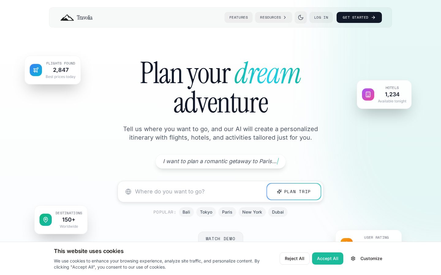 Biliki AI Homepage