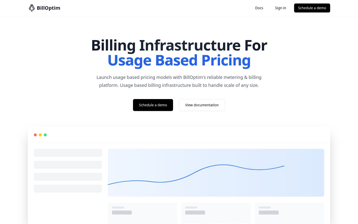 BillOptim Homepage
