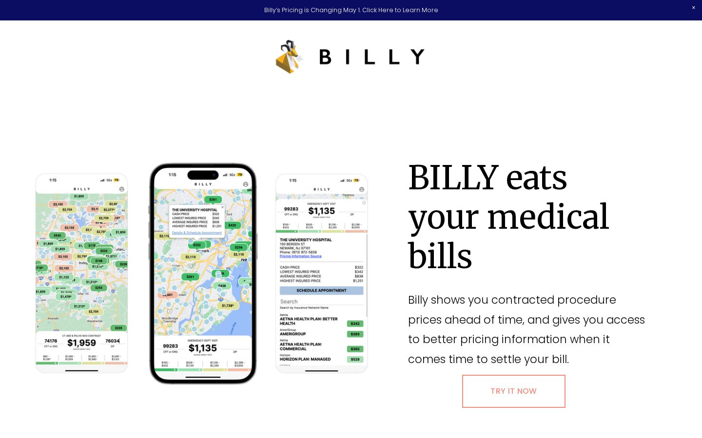Billy Homepage