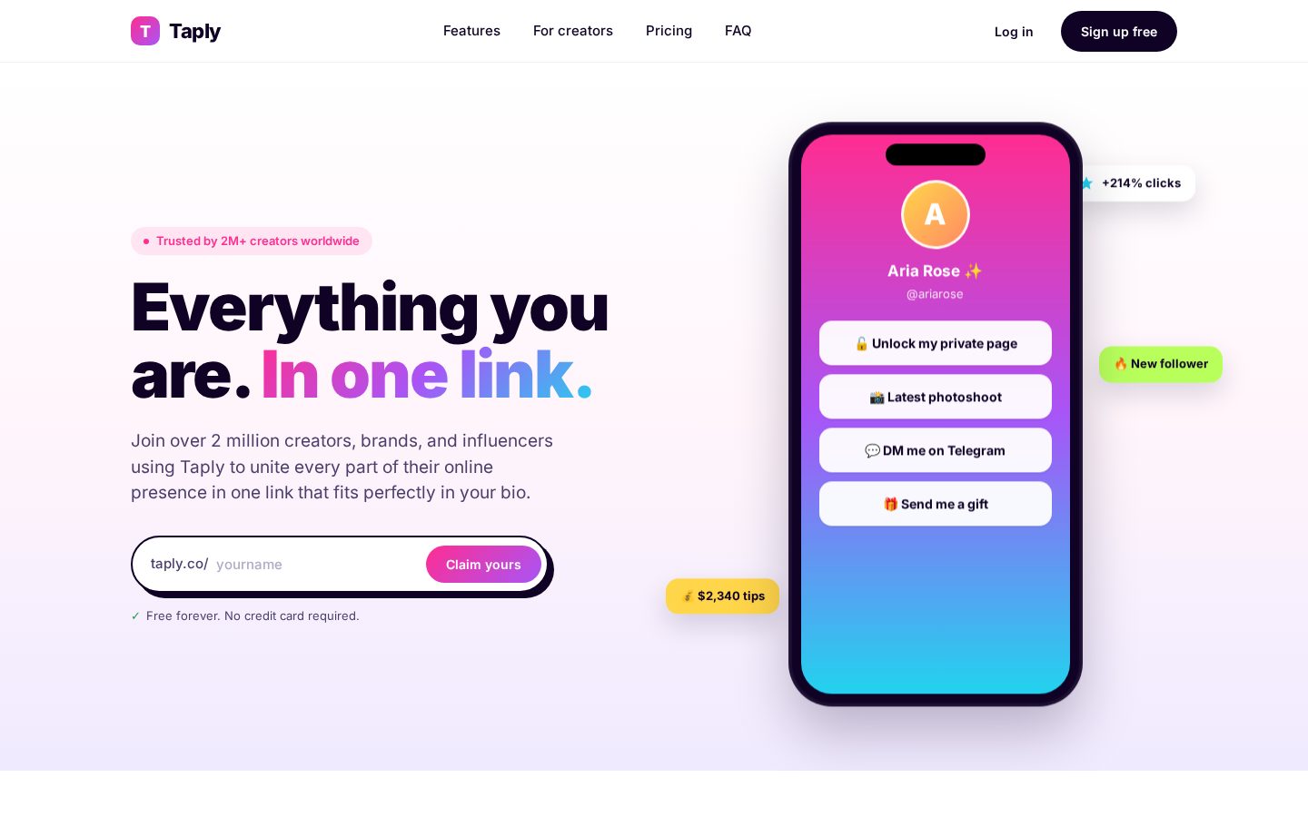 bioify Homepage
