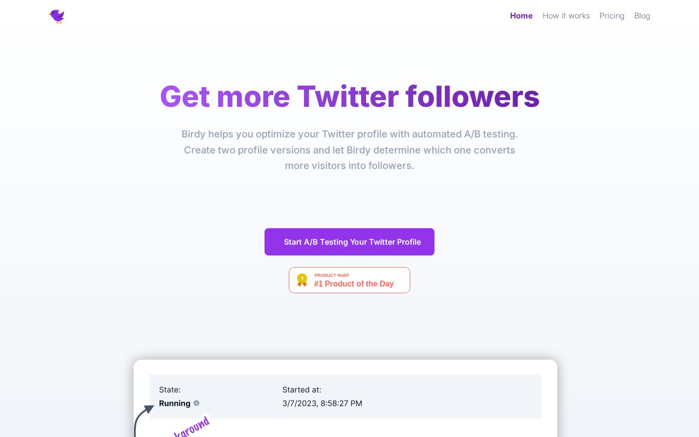 Birdy Homepage