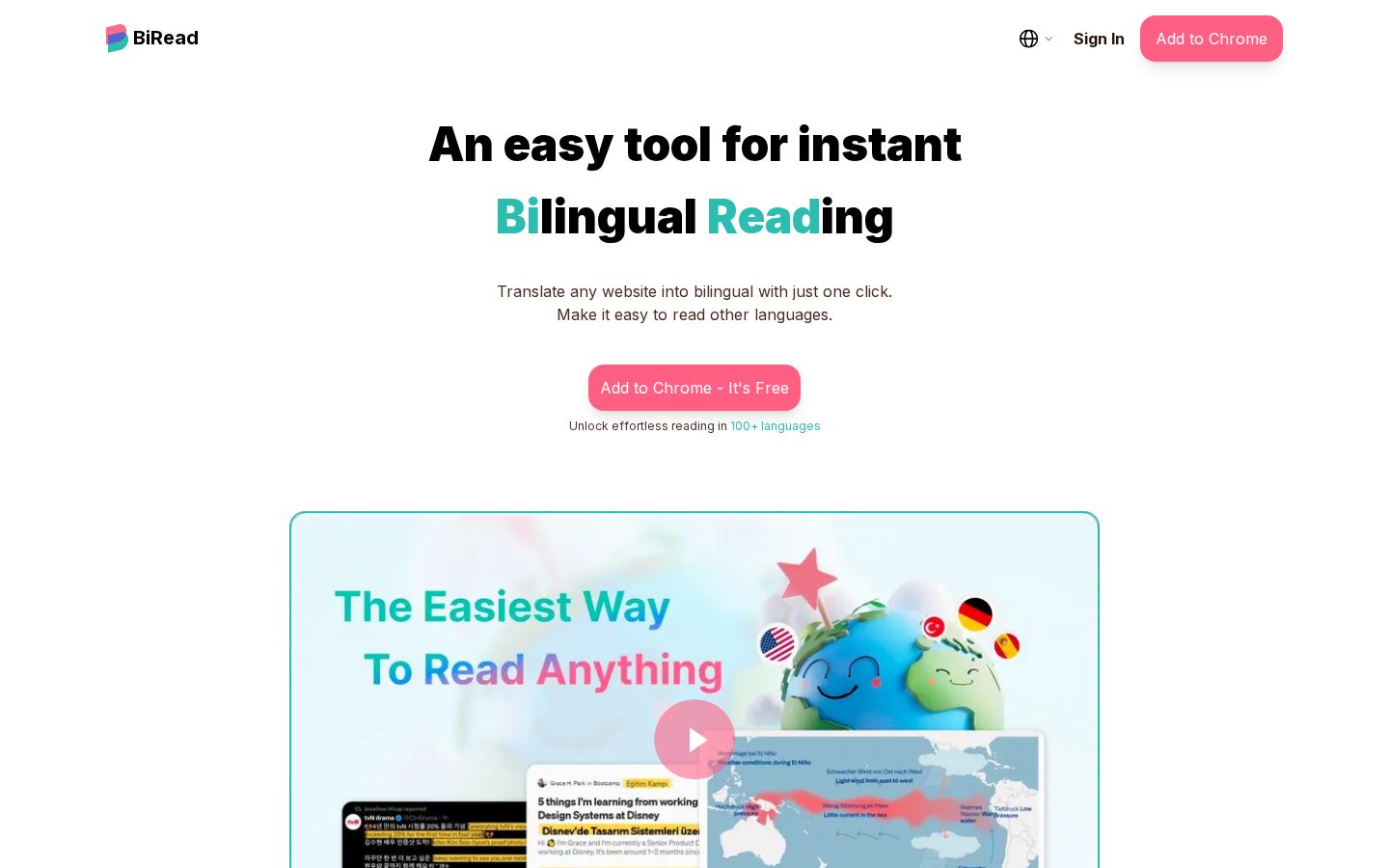 BiRead Homepage