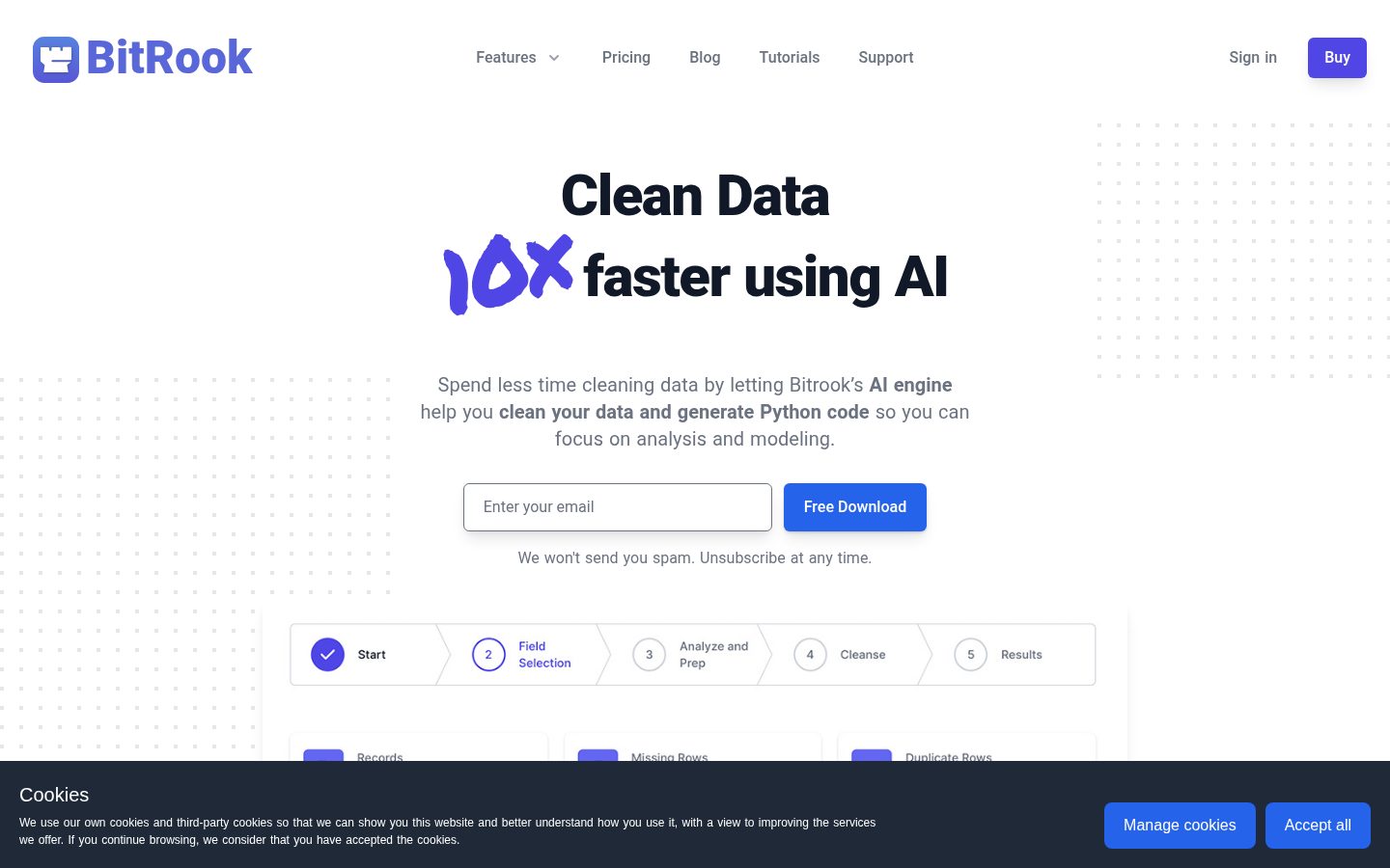 BitRook Homepage