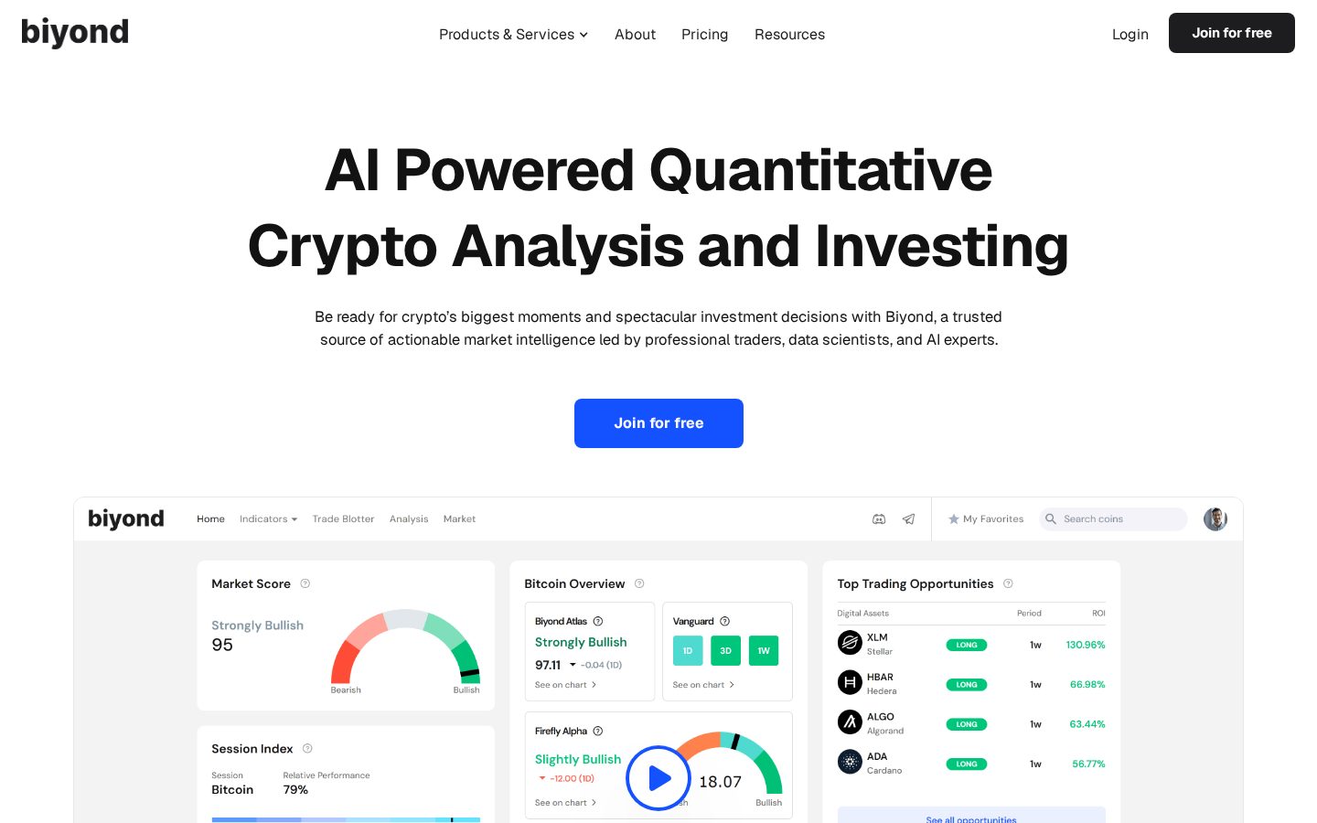 Biyond Homepage