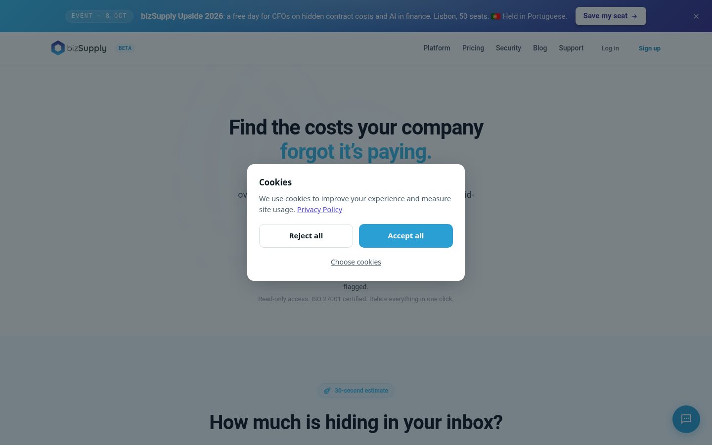 bizSupply Homepage