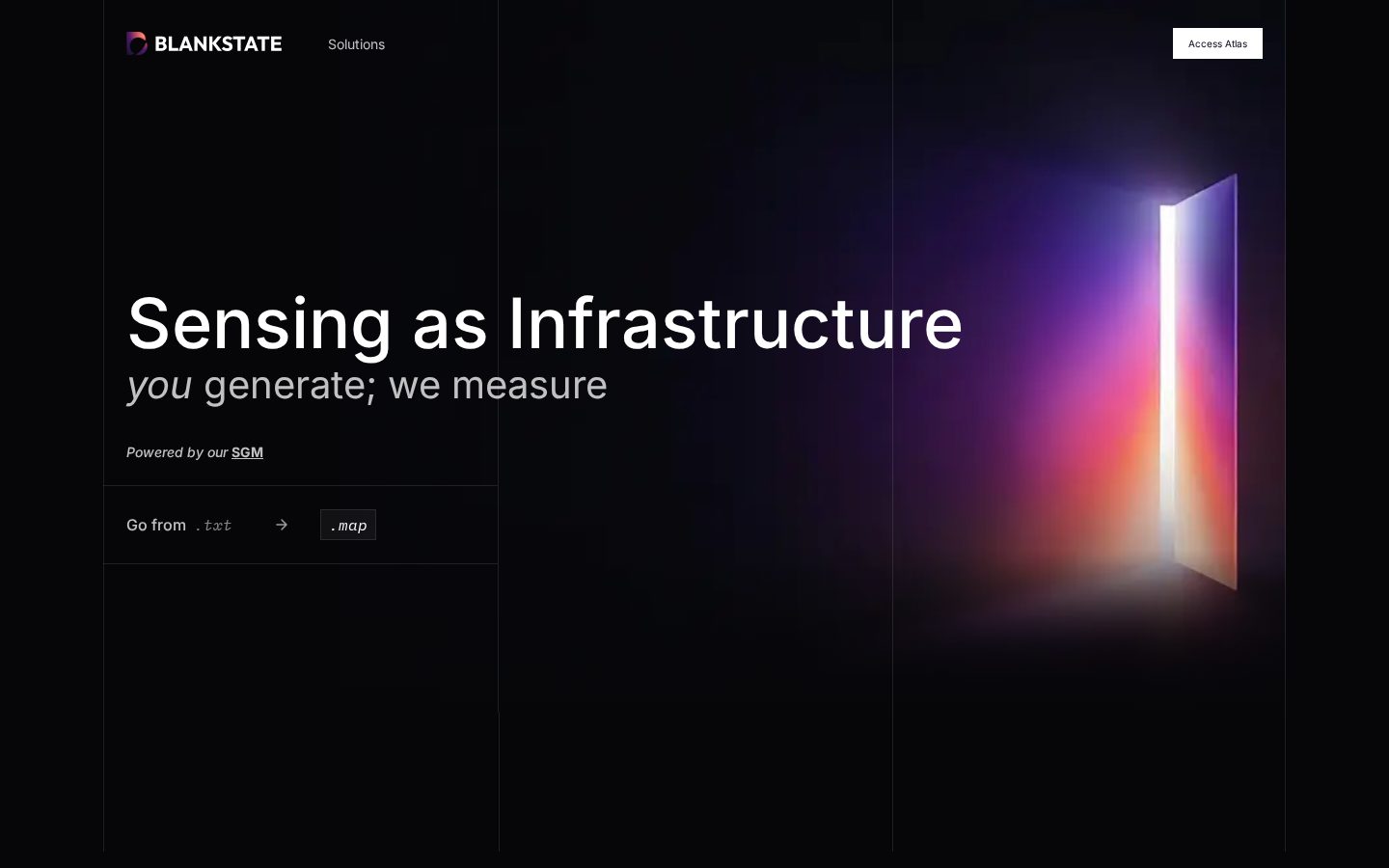 Blankstate Homepage
