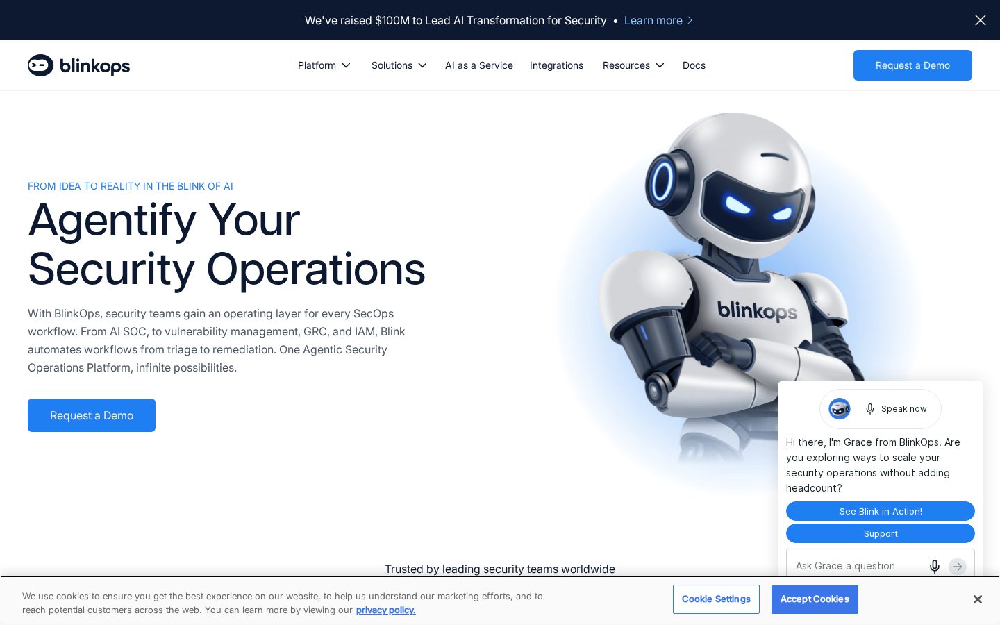 BlinkOps Homepage