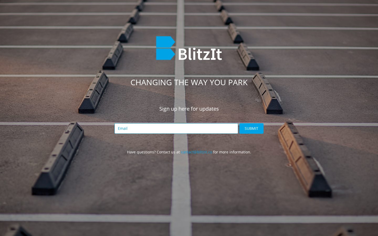 Blitzit Homepage
