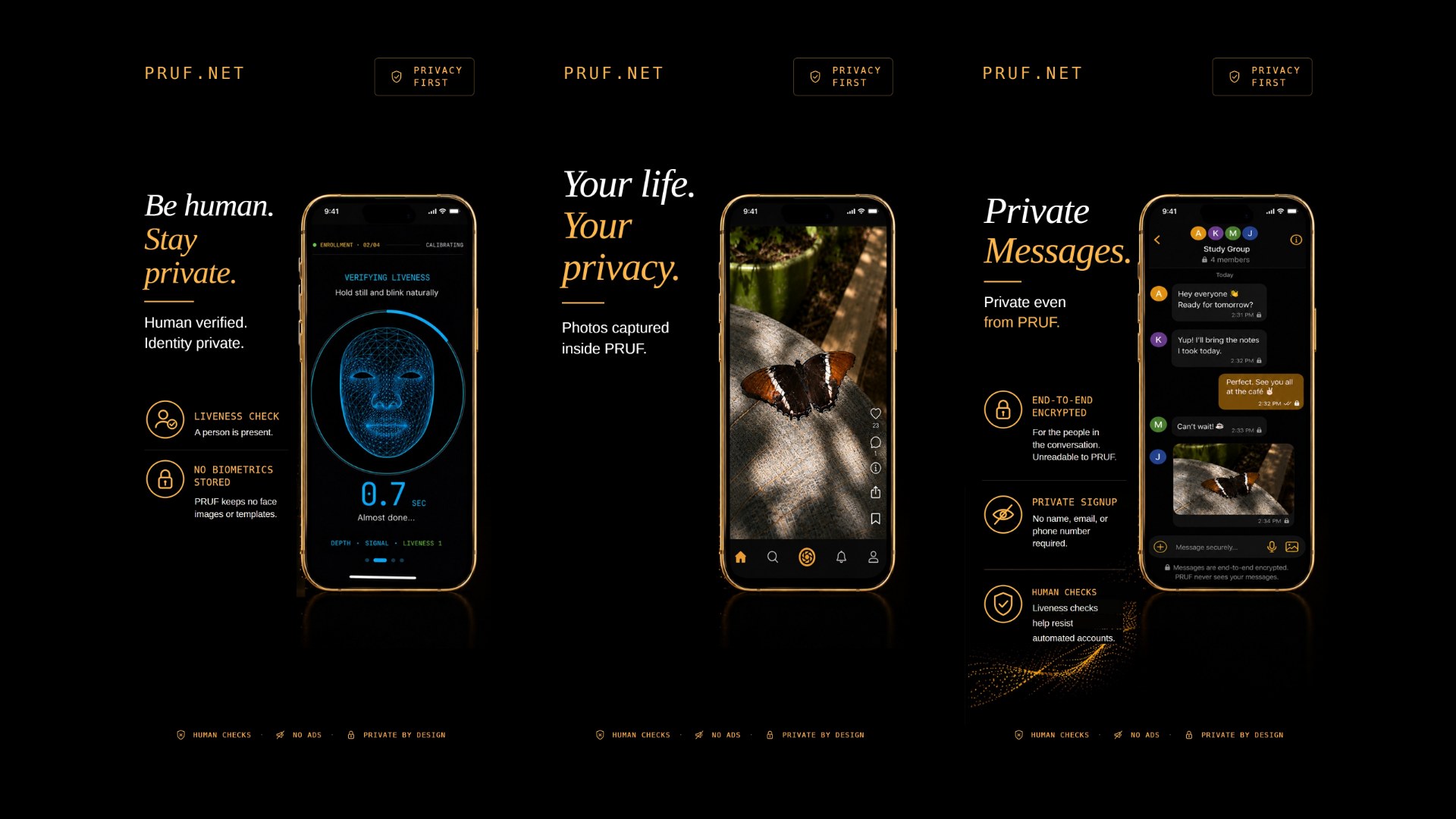 PRUF.NET Wants to Prove You're Human Without Learning Who You Are