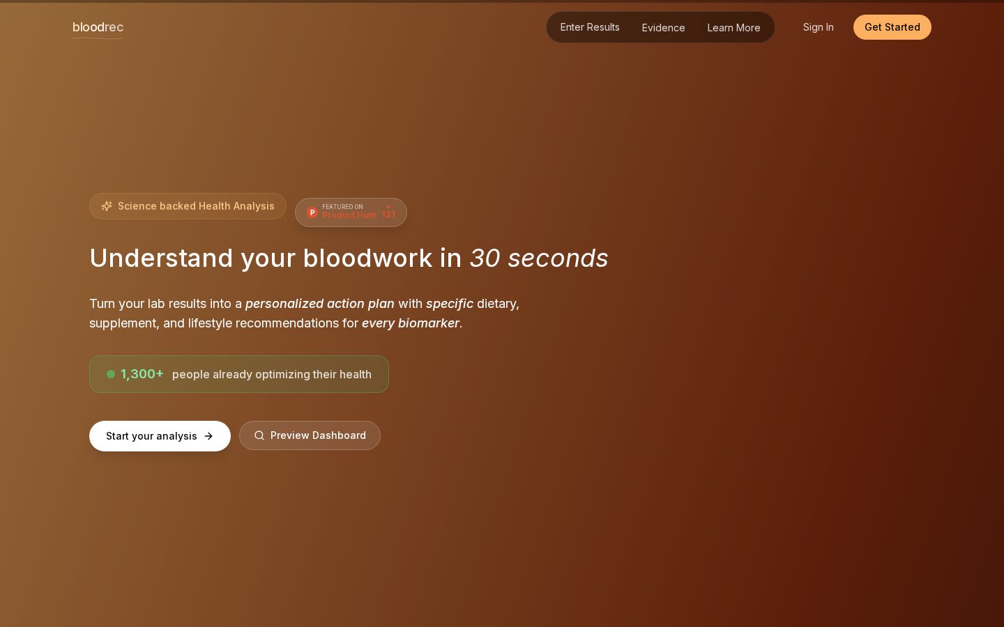 Bloodrec Homepage