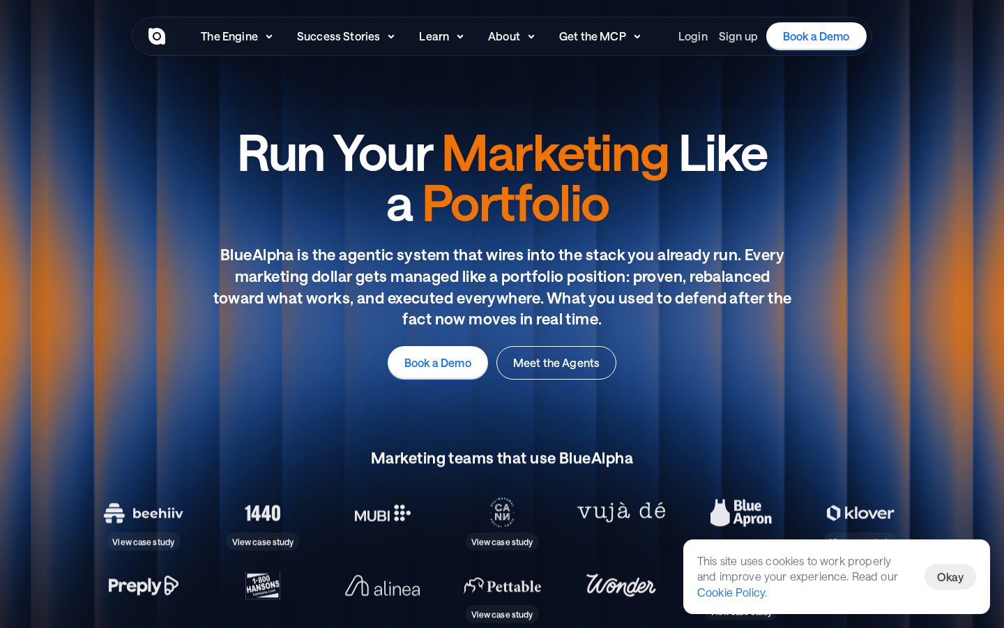 BlueAlpha Homepage