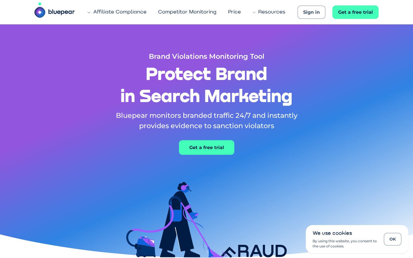 Bluepear Homepage