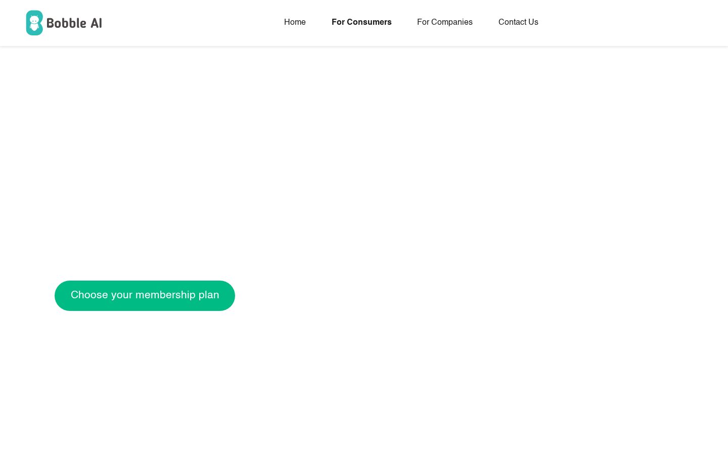Bobble AI Pricing