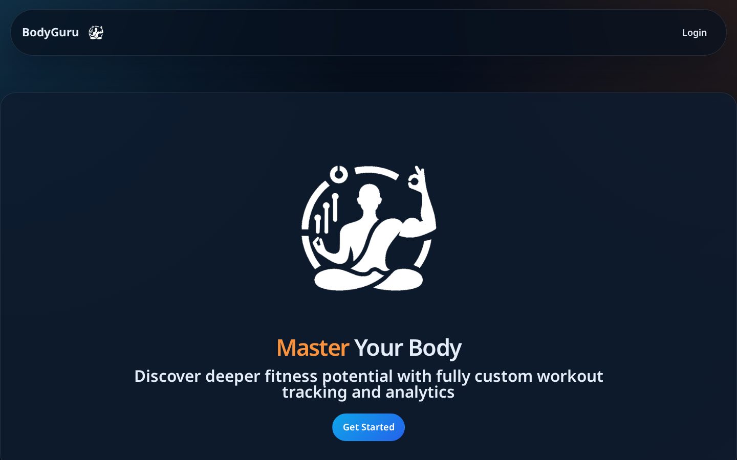 BodyGuru Homepage