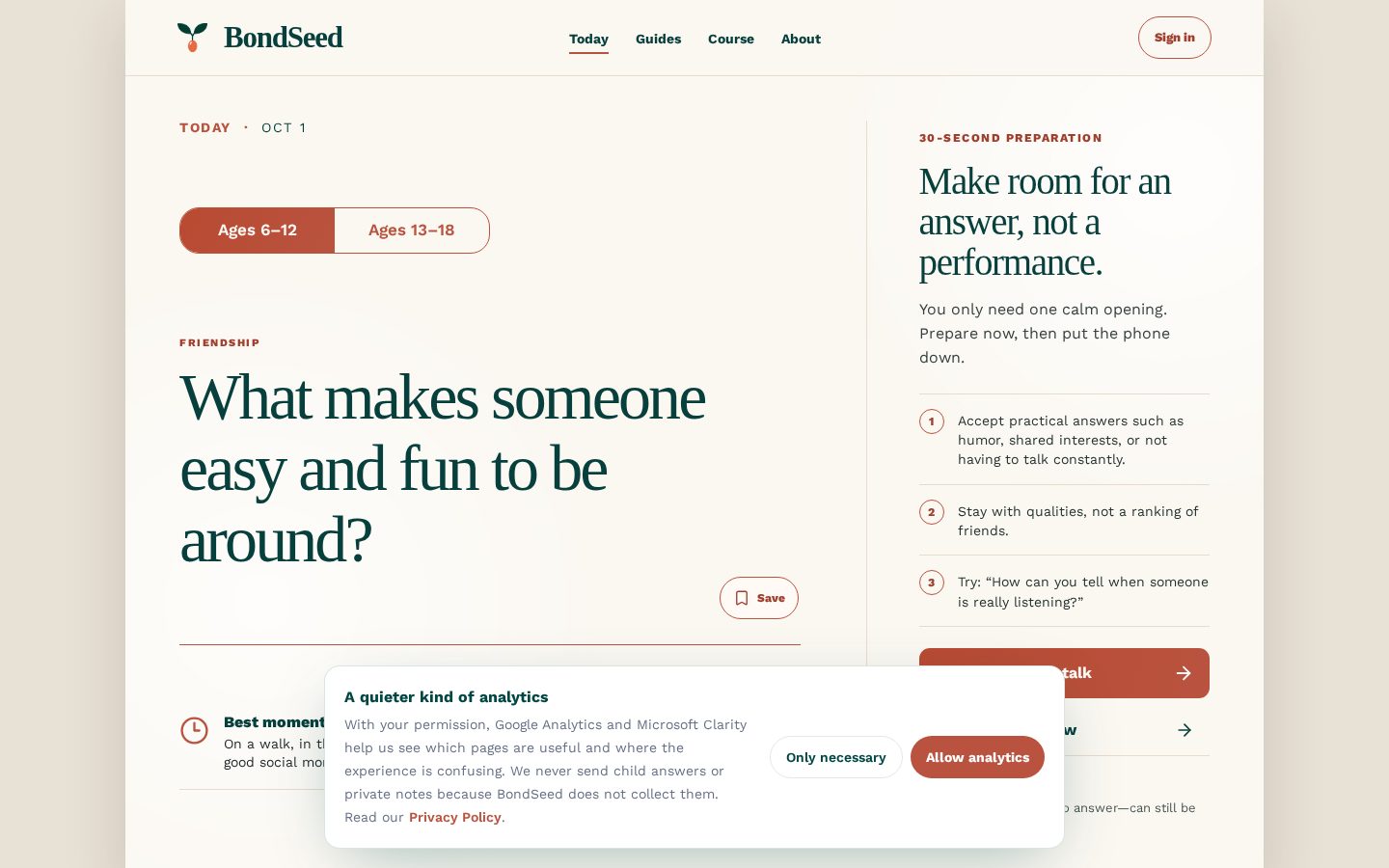 BondSeed Homepage