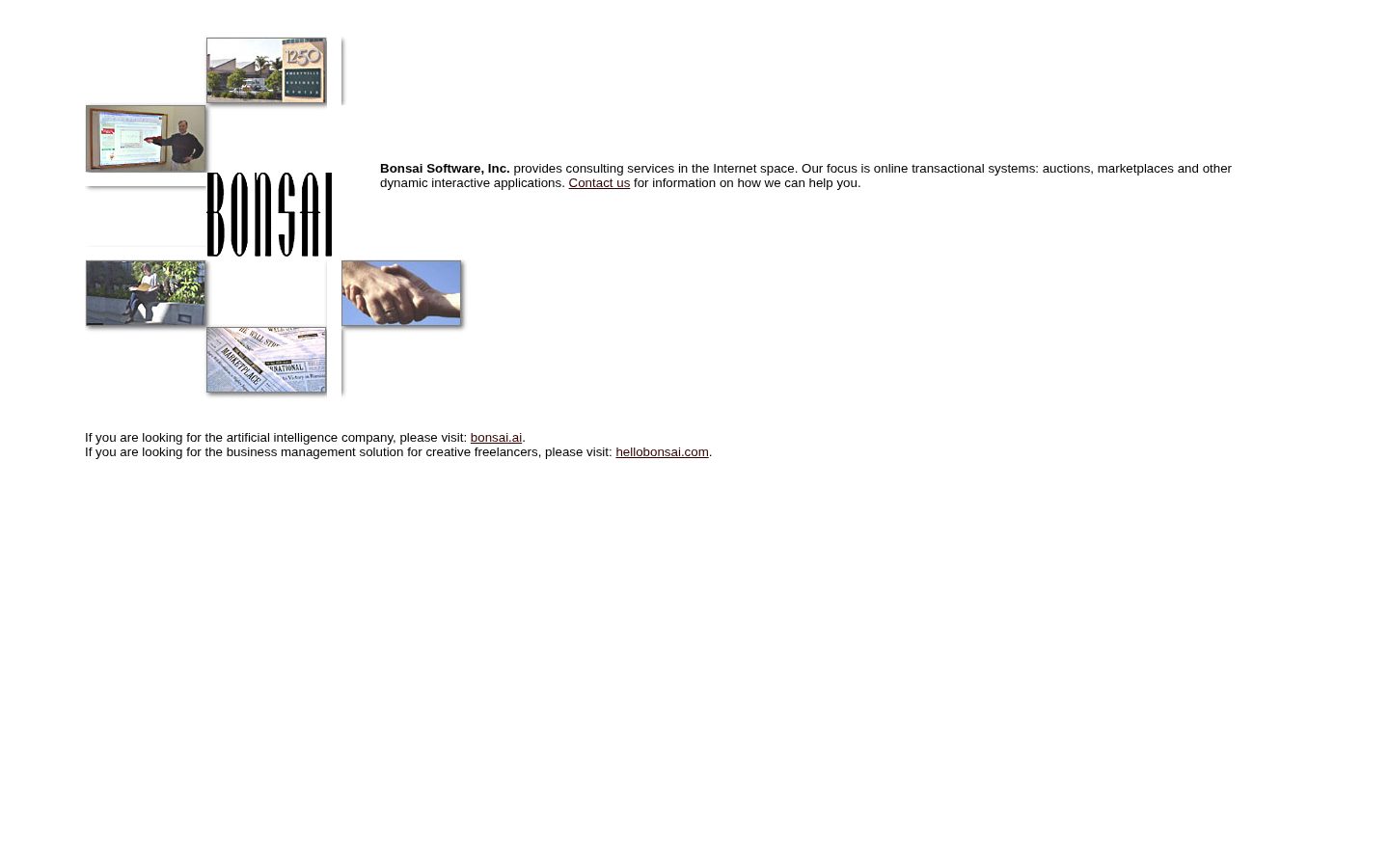 Bonsai Homepage