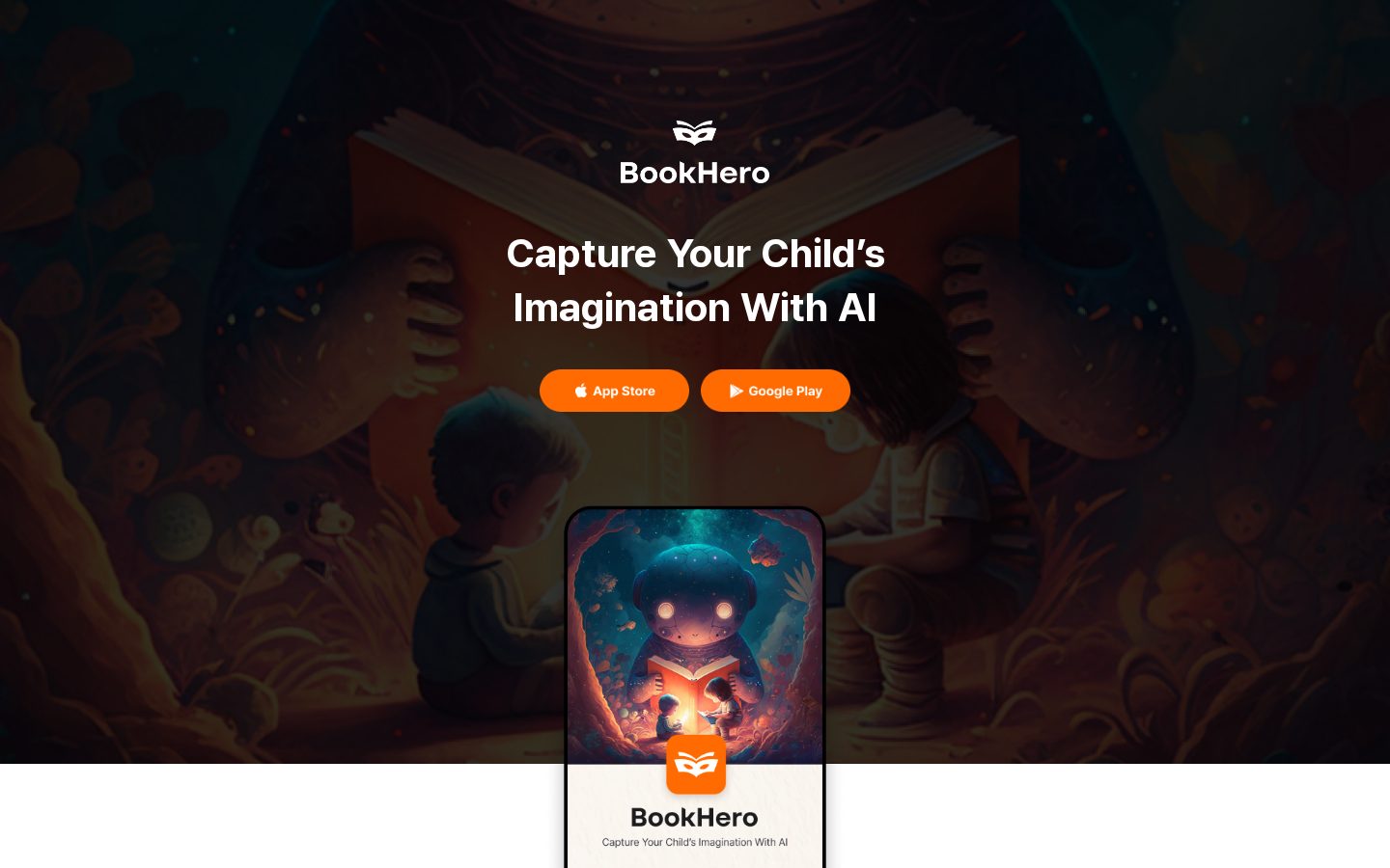 BookHero Homepage