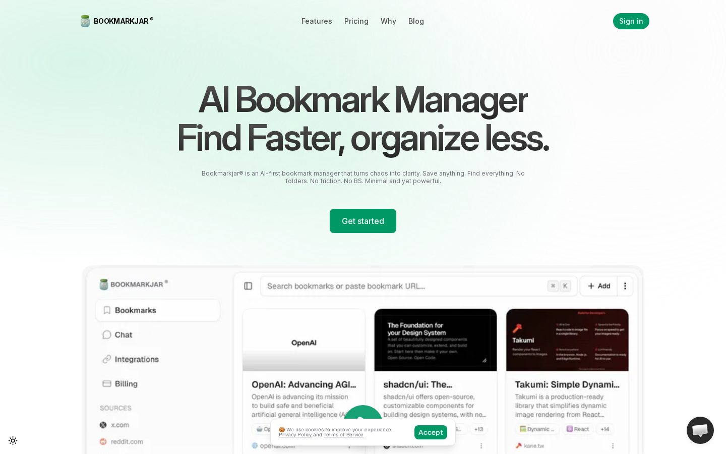 Bookmarkjar ® Homepage