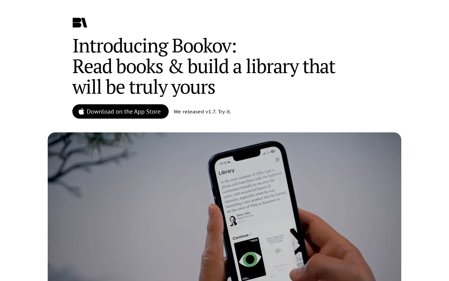Bookov Homepage
