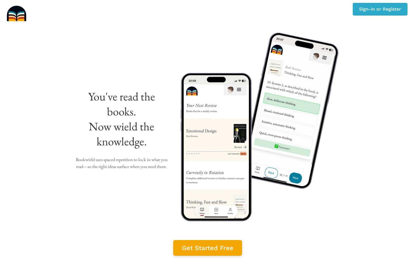 Bookwield Homepage