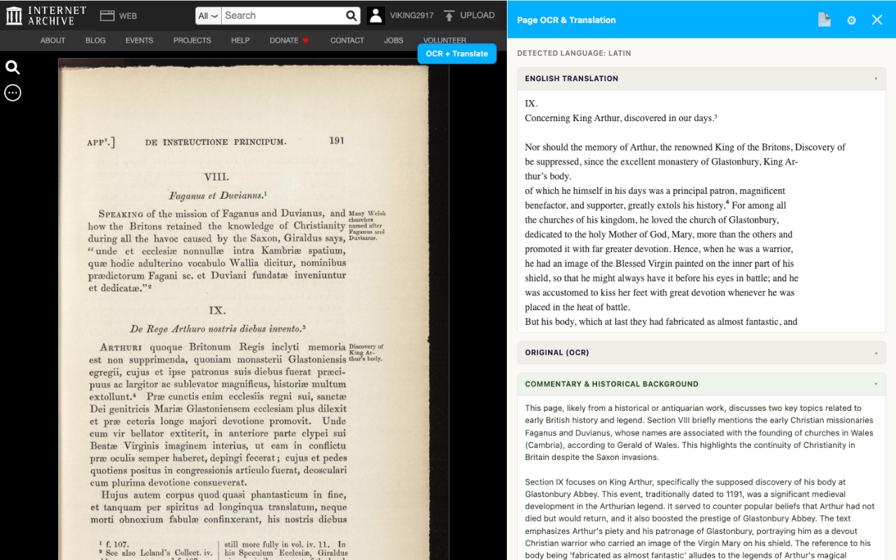Homepage screenshot