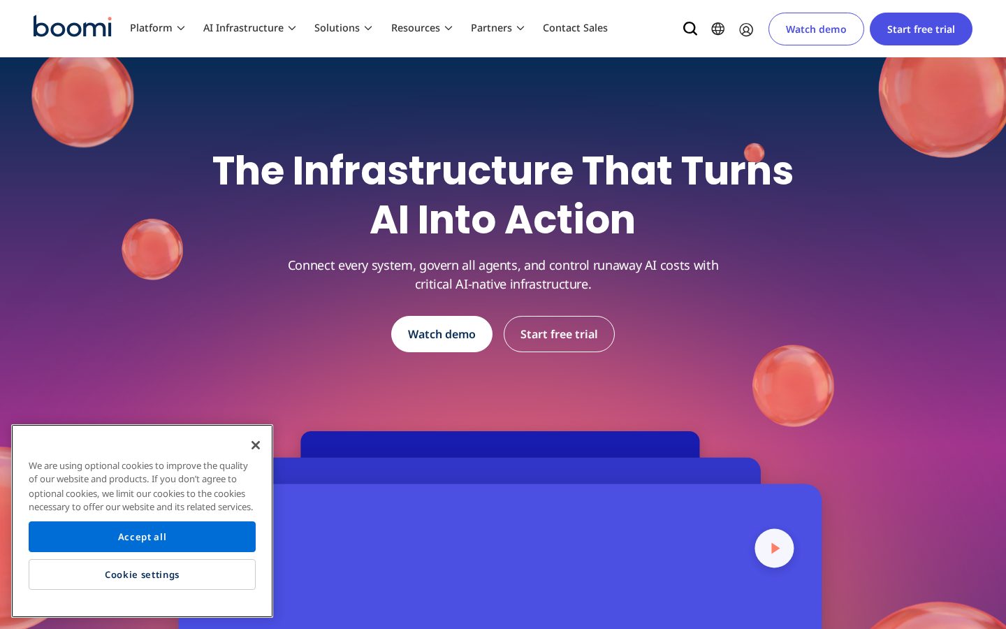 Boomi Homepage