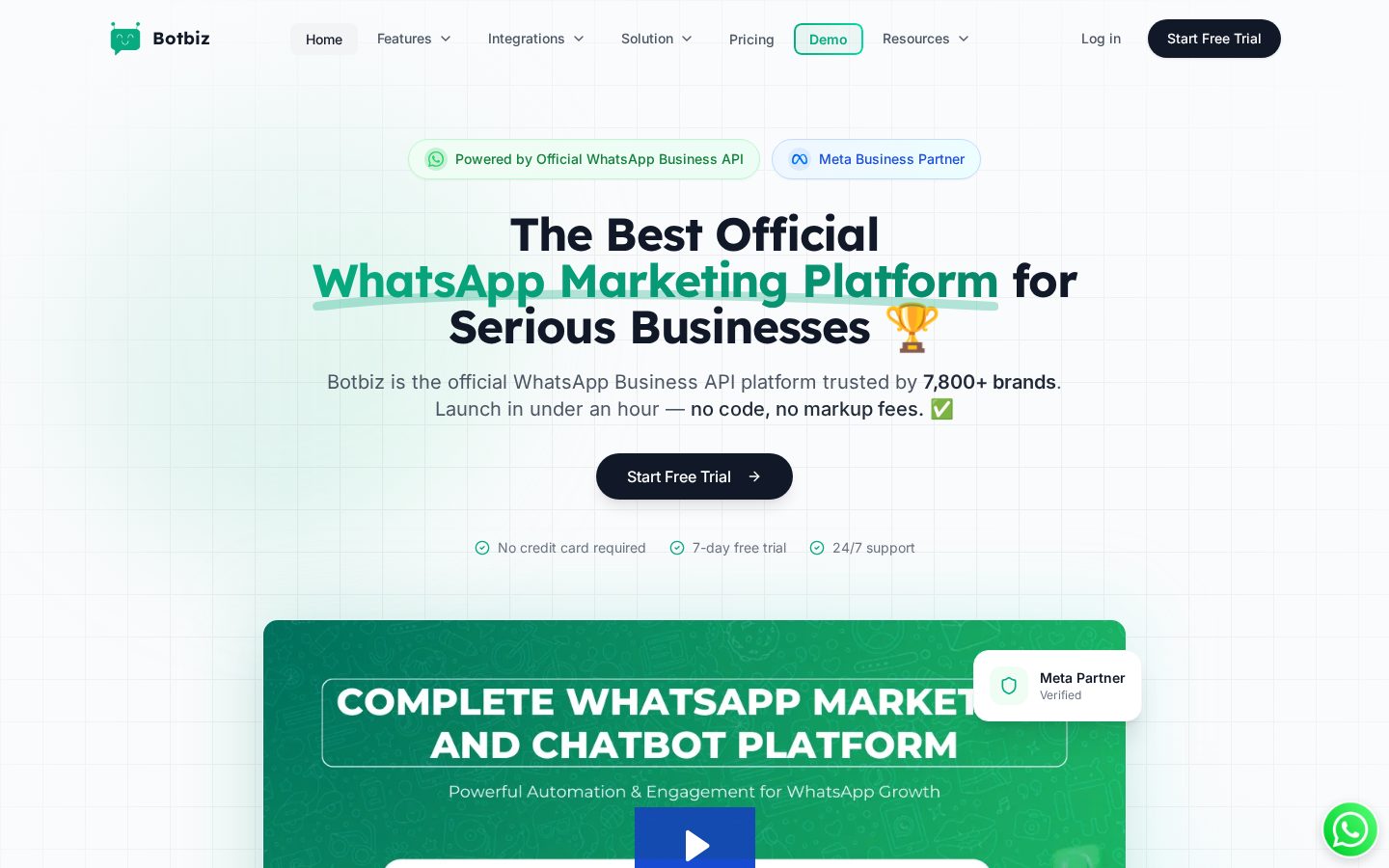 Botbiz Homepage