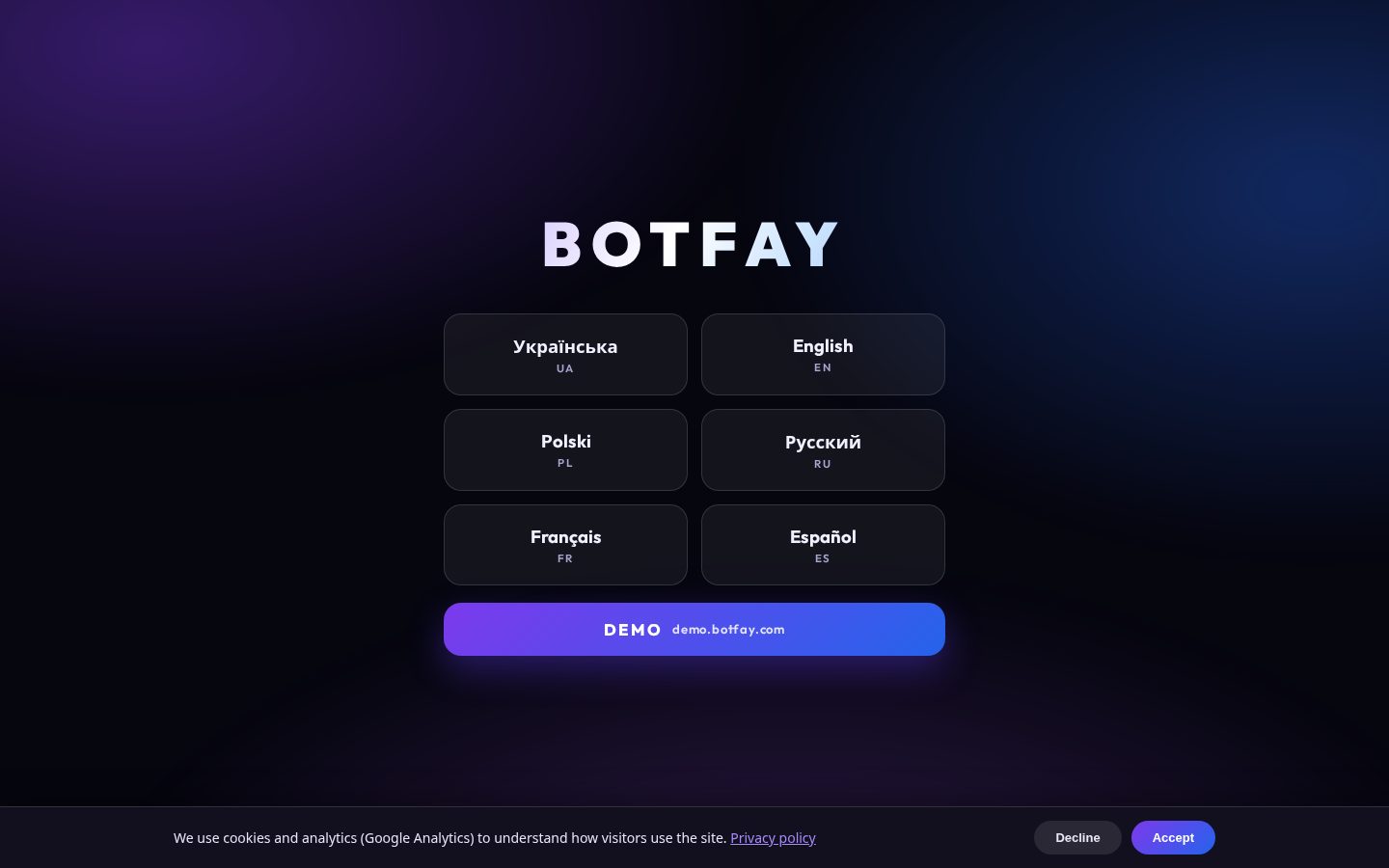 Botfay Homepage