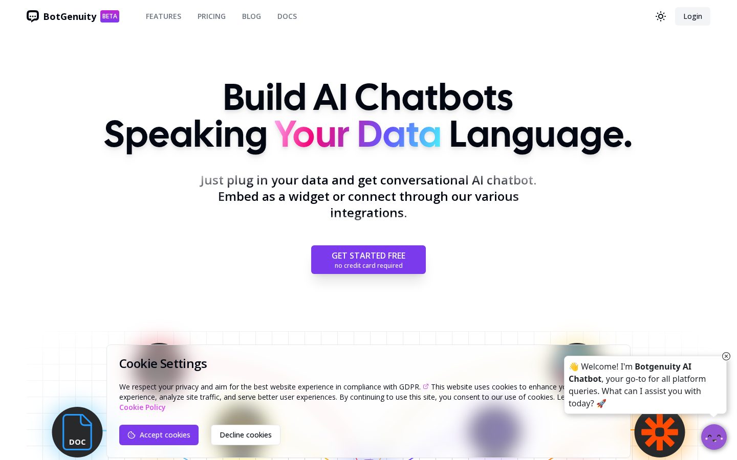 Botgenuity Homepage