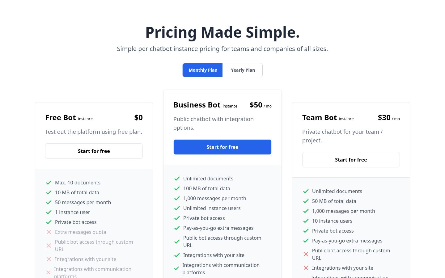 BotHatch Pricing