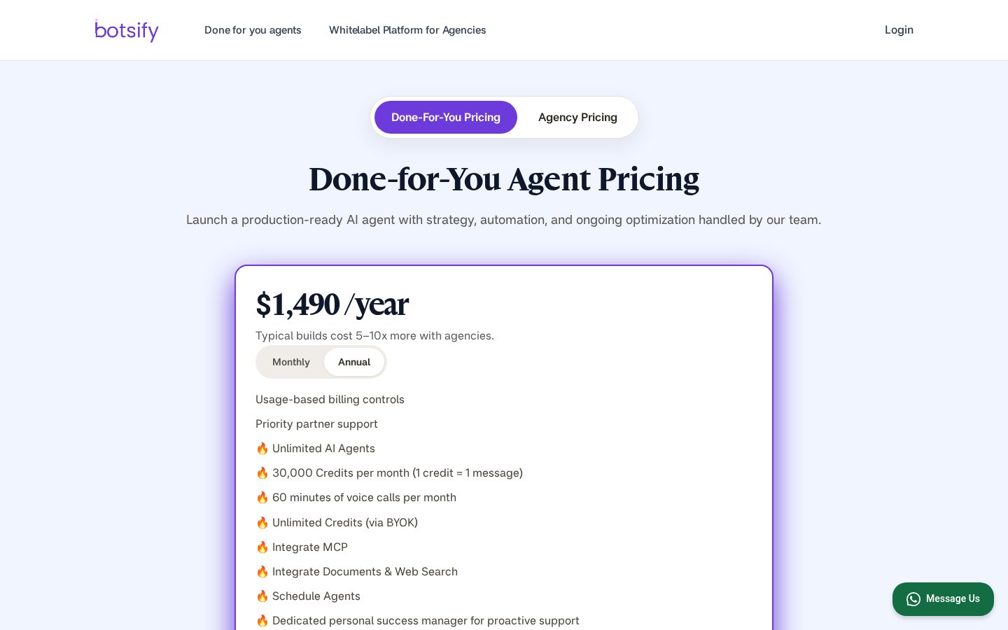 Botsify Pricing