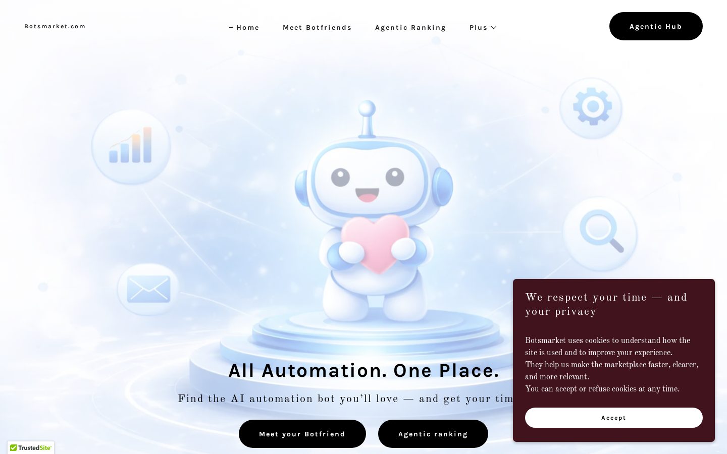 Botsmarket Homepage