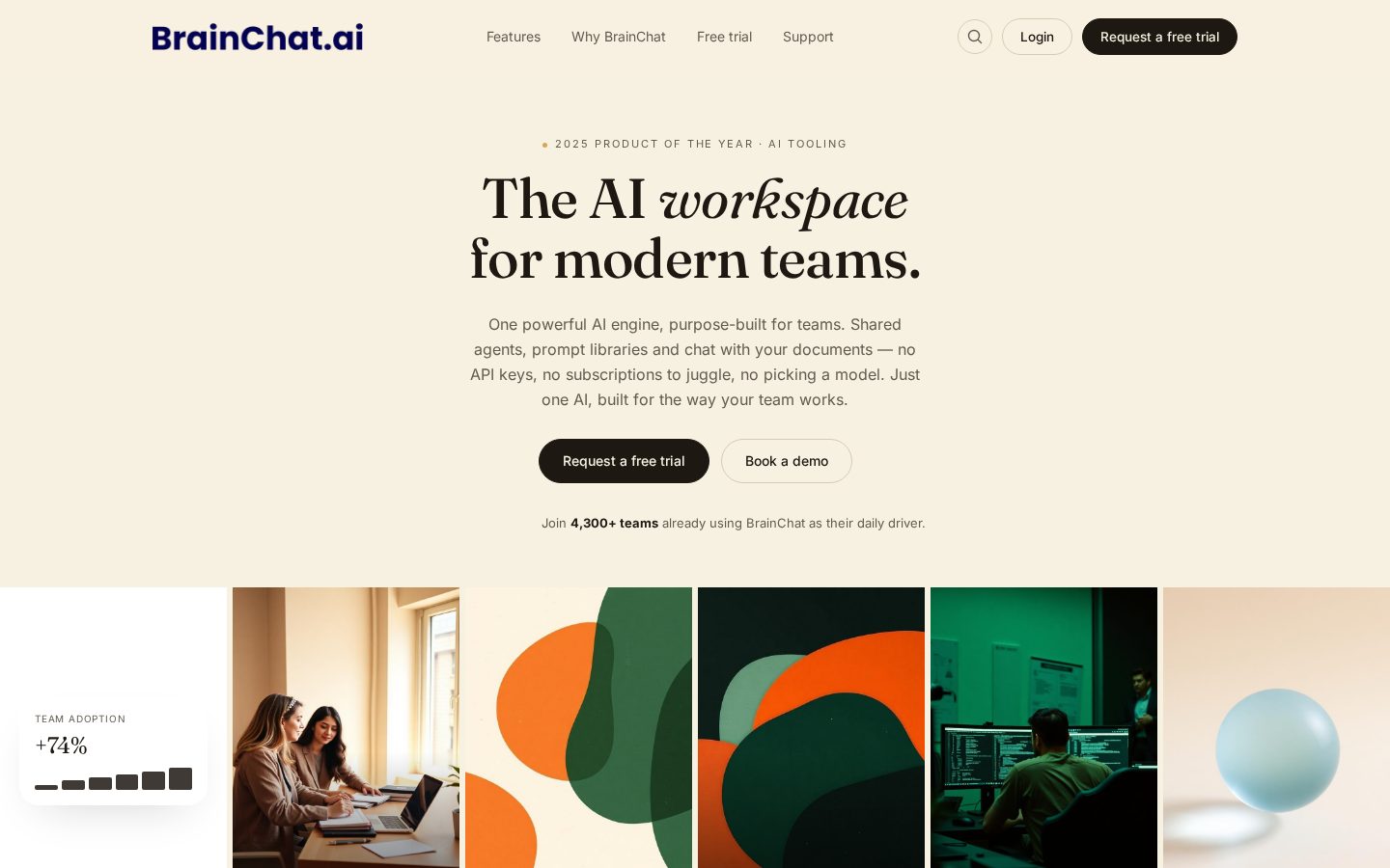 BrainChat.AI Homepage