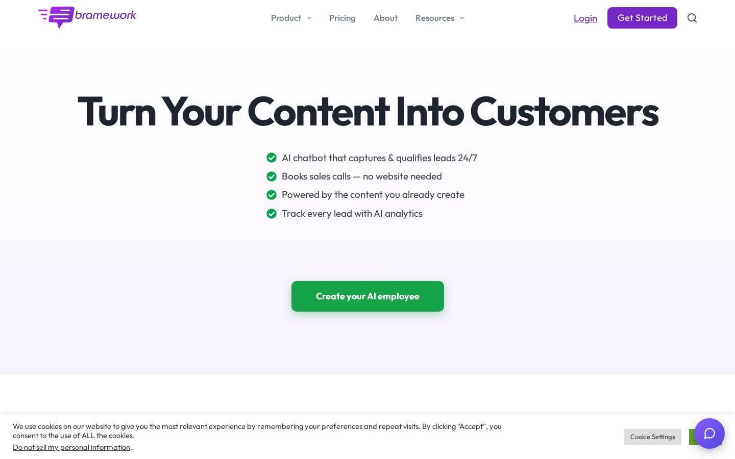 Bramework Homepage